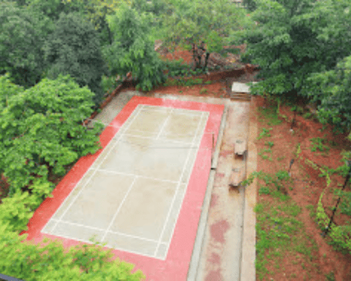 Badminton court