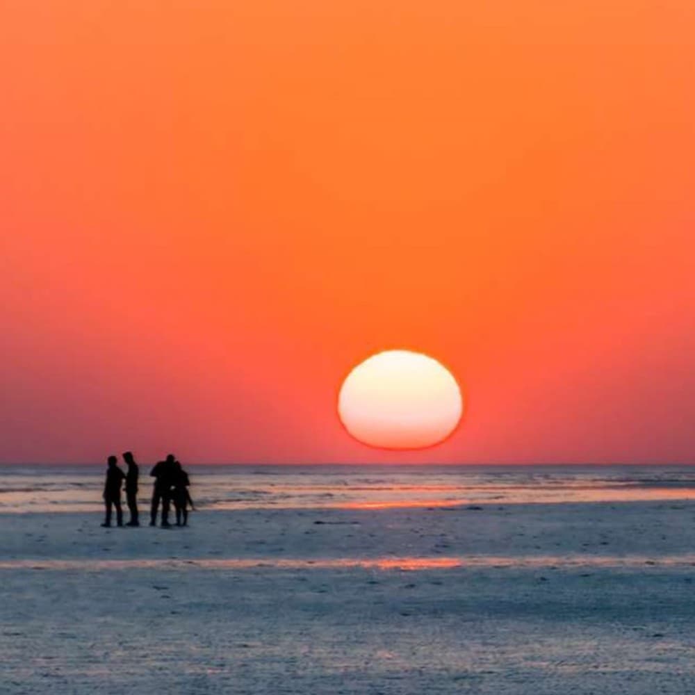 Sunset at White Desert