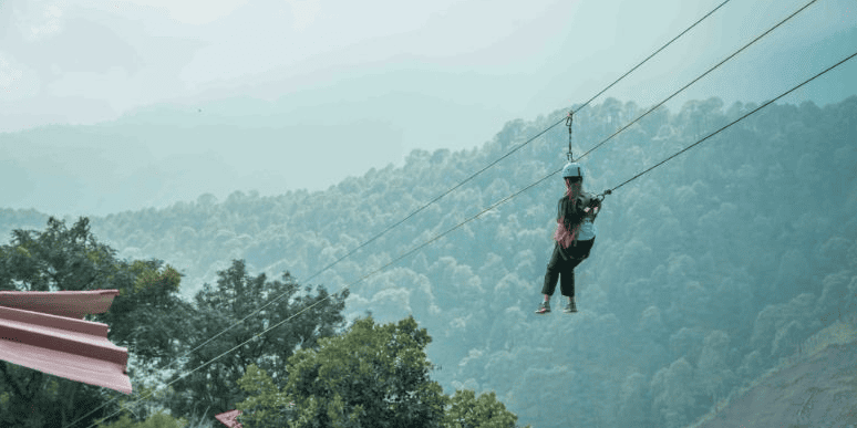 Ziplining 